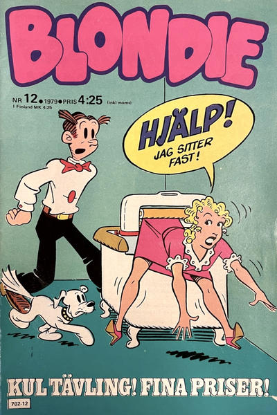 Cover for Blondie (Semic, 1963 series) #12/1979