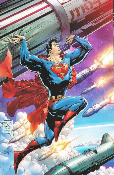 Cover for Action Comics (DC, 2011 series) #1000 [Uncanny Comic Shop Tony S. Daniel Cover]