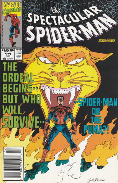 Cover for The Spectacular Spider-Man (Marvel, 1976 series) #171 [Mark Jewelers]