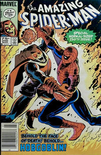 Cover for The Amazing Spider-Man (Marvel, 1963 series) #250 [Canadian]