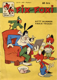 Cover Thumbnail for Fix och Foxi (Förlagshuset Norden, 1958 series) #22/1959