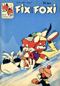 Cover Thumbnail for Fix och Foxi (Förlagshuset Norden, 1958 series) #49/1959