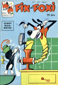 Cover Thumbnail for Fix och Foxi (Förlagshuset Norden, 1958 series) #7/1960