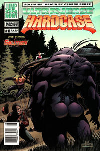 Cover for Hardcase (Malibu, 1993 series) #8 [Newsstand]