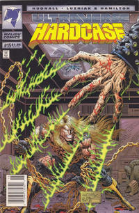 Cover for Hardcase (Malibu, 1993 series) #15 [Newsstand]