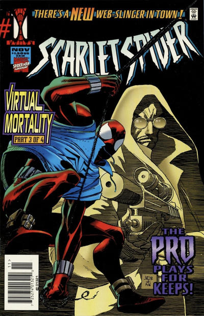 Cover for Scarlet Spider (Marvel, 1995 series) #1 [Newsstand]