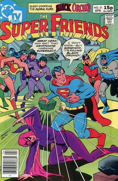 Cover for Super Friends (DC, 1976 series) #31 [British]