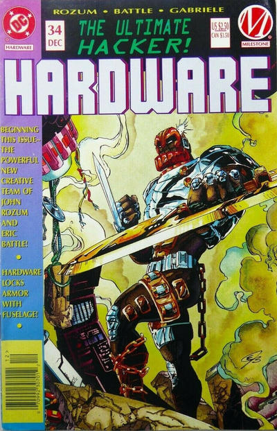 Cover for Hardware (DC, 1993 series) #34 [Newsstand]