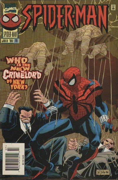Cover for Spider-Man (Marvel, 1990 series) #70 [Australian]