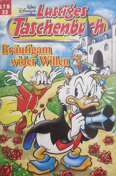 Cover for Lustiges Taschenbuch (Egmont Ehapa, 1967 series) #35 - Bräutigam wider Willen [Neuauflage 1998]