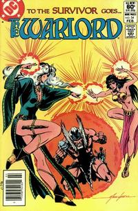 Cover Thumbnail for Warlord (DC, 1976 series) #54 [Newsstand]