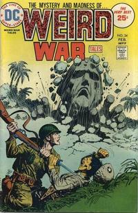 Cover for Weird War Tales (DC, 1971 series) #34