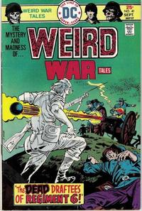 Cover for Weird War Tales (DC, 1971 series) #41