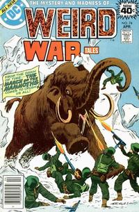 Cover Thumbnail for Weird War Tales (DC, 1971 series) #74