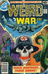 Cover for Weird War Tales (DC, 1971 series) #77