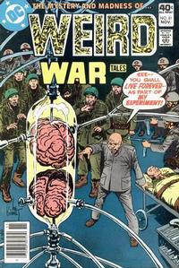 Cover Thumbnail for Weird War Tales (DC, 1971 series) #81