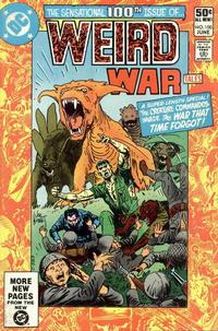 Cover for Weird War Tales (DC, 1971 series) #100 [Direct]