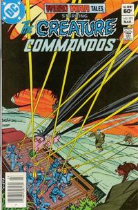 Cover Thumbnail for Weird War Tales (DC, 1971 series) #121 [Newsstand]