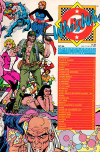 Cover Thumbnail for Who's Who: The Definitive Directory of the DC Universe (DC, 1985 series) #20 [Direct]
