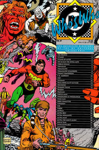 Cover Thumbnail for Who's Who: The Definitive Directory of the DC Universe (DC, 1985 series) #24 [Direct]