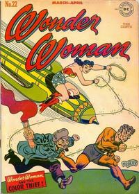 Cover for Wonder Woman (DC, 1942 series) #22