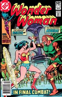 Cover for Wonder Woman (DC, 1942 series) #278 [Newsstand]
