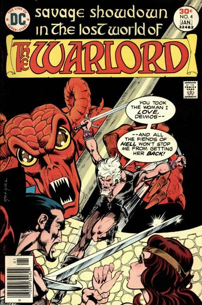 Cover for Warlord (DC, 1976 series) #4