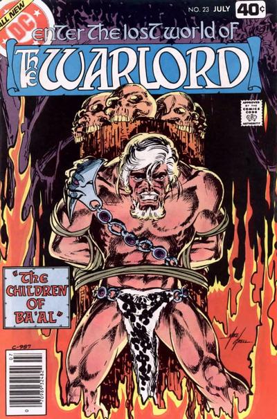 Cover for Warlord (DC, 1976 series) #23
