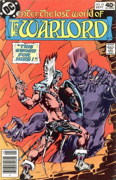 Cover for Warlord (DC, 1976 series) #25