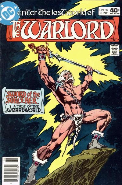 Cover for Warlord (DC, 1976 series) #34