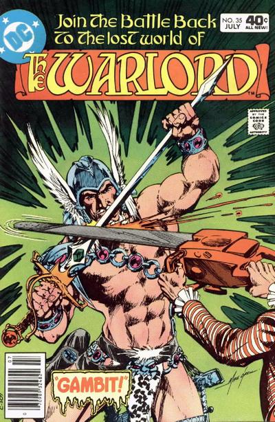 Cover for Warlord (DC, 1976 series) #35