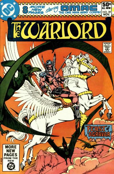 Cover for Warlord (DC, 1976 series) #39 [Direct]