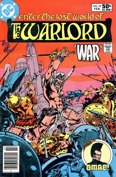Cover for Warlord (DC, 1976 series) #42 [Newsstand]