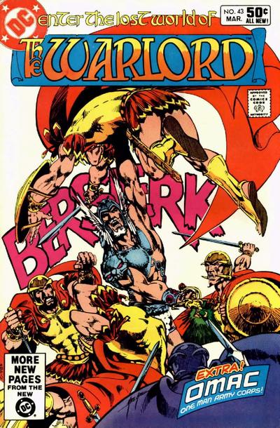 Cover for Warlord (DC, 1976 series) #43 [Direct]