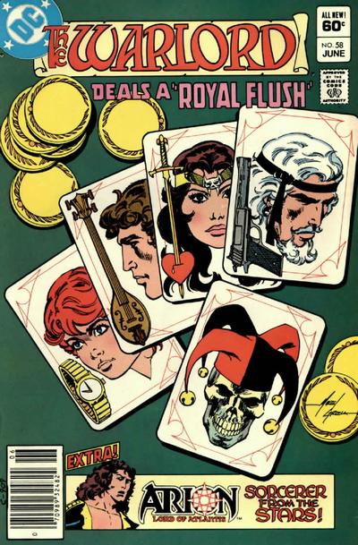 Cover for Warlord (DC, 1976 series) #58 [Newsstand]