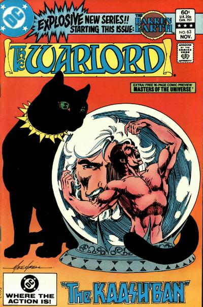 Cover for Warlord (DC, 1976 series) #63 [Direct]