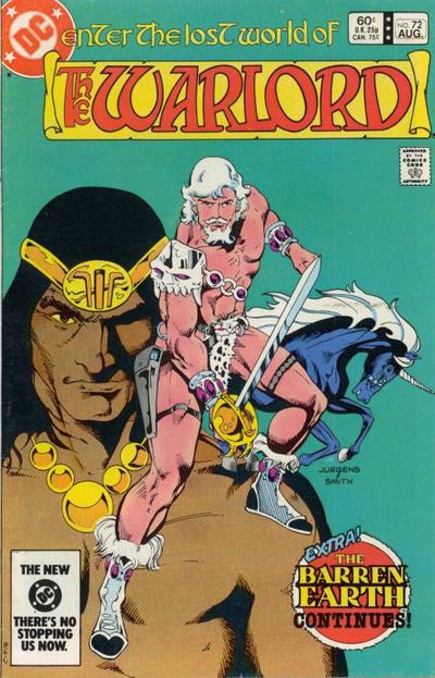 Cover for Warlord (DC, 1976 series) #72 [Direct]