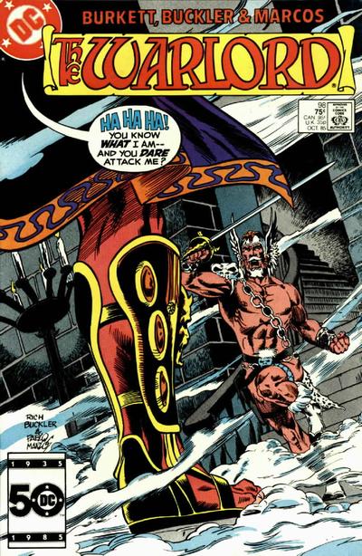 Cover for Warlord (DC, 1976 series) #98 [Direct]