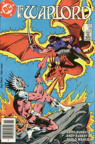 Cover for Warlord (DC, 1976 series) #99 [Newsstand]