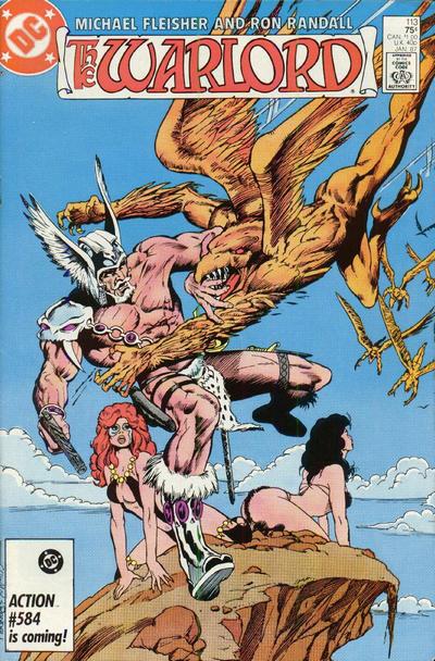 Cover for Warlord (DC, 1976 series) #113 [Direct]