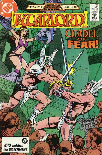 Cover for Warlord (DC, 1976 series) #115 [Direct]