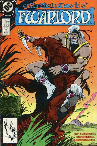 Cover for Warlord (DC, 1976 series) #127 [Direct]