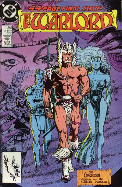 Cover for Warlord (DC, 1976 series) #133 [Direct]