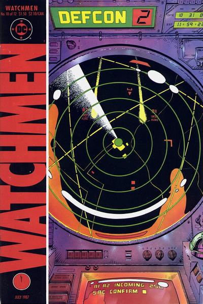 Cover for Watchmen (DC, 1986 series) #10