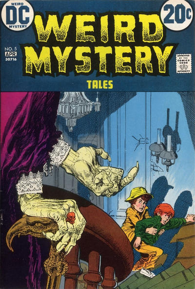 Cover for Weird Mystery Tales (DC, 1972 series) #5