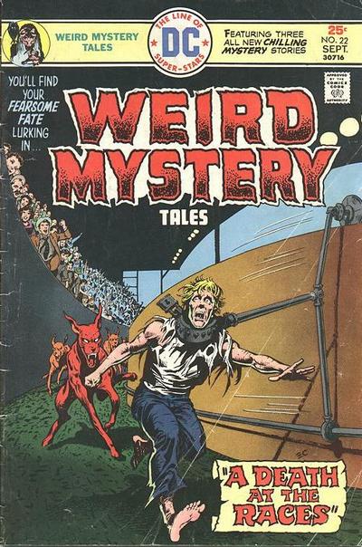 Cover for Weird Mystery Tales (DC, 1972 series) #22