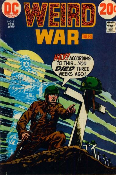 Cover for Weird War Tales (DC, 1971 series) #11