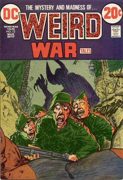 Cover for Weird War Tales (DC, 1971 series) #12