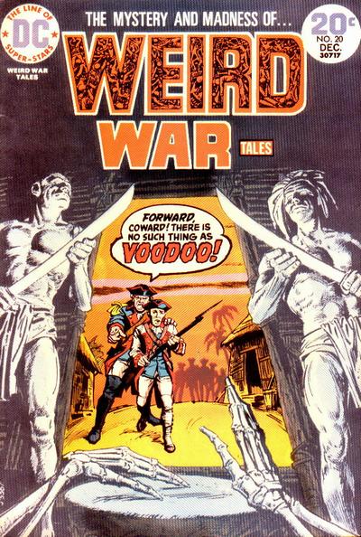 Cover for Weird War Tales (DC, 1971 series) #20