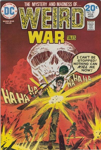 Cover for Weird War Tales (DC, 1971 series) #22